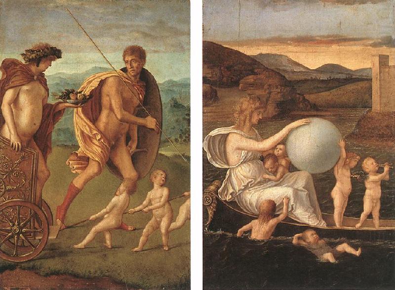 Four Allegories: Perseverance and Fortune  ff, BELLINI, Giovanni